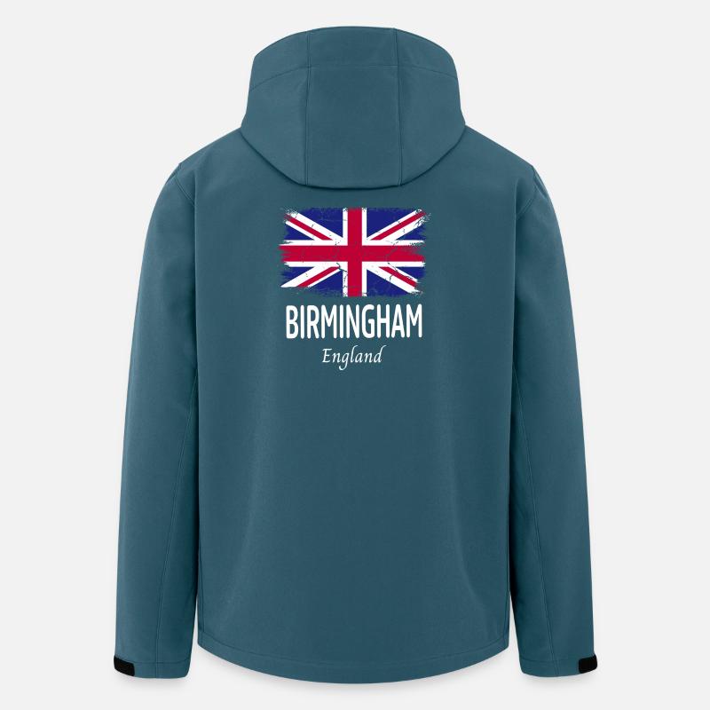 Birmingham - Recycelte Männer Softshell-Jacke von Stanley/Stella - Dunkles Petrol
