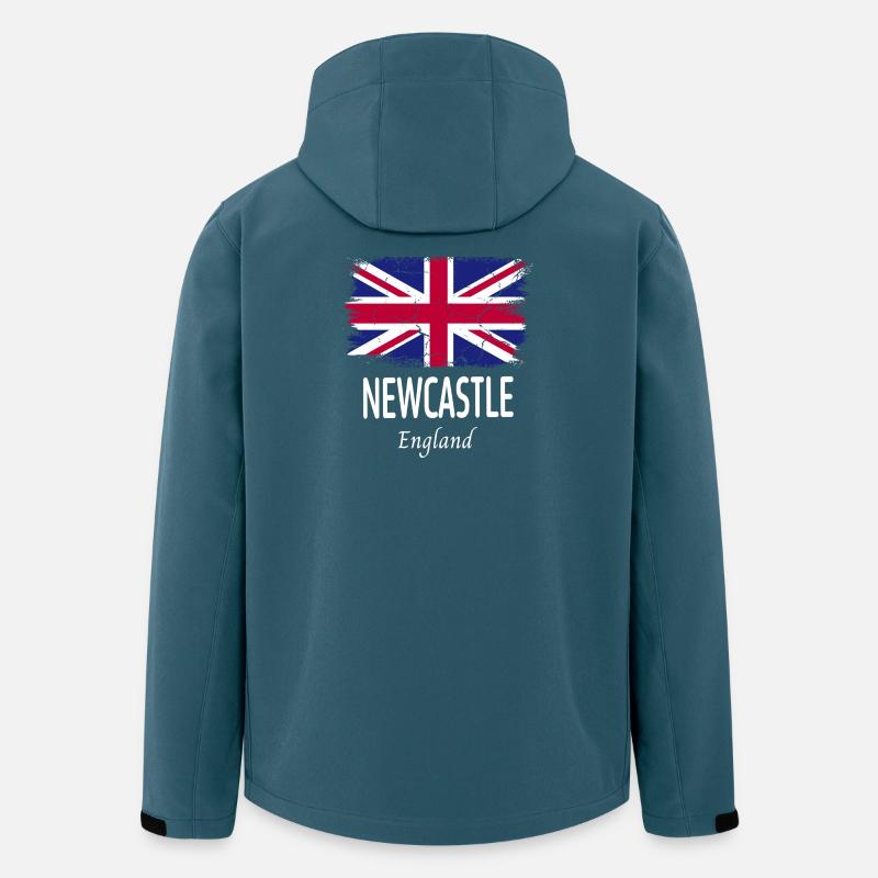 Newcastle - Recycelte Männer Softshell-Jacke von Stanley/Stella - Dunkles Petrol