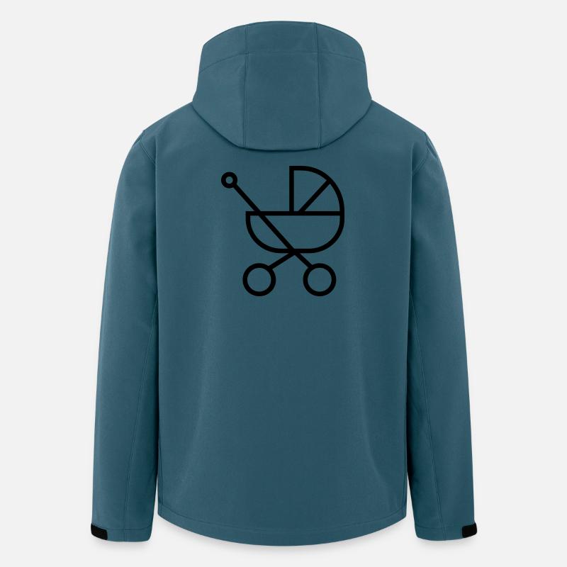 pushchair - Men’s Recycled Softshell Jacket by Stanley/Stella - stargazer