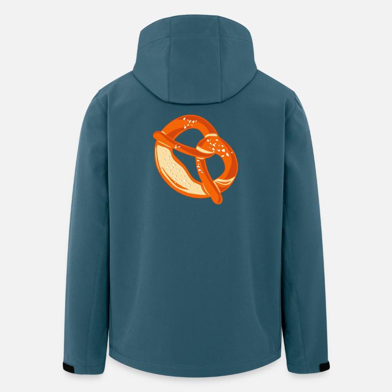 Brezel - Recycelte Männer Softshell-Jacke von Stanley/Stella - Dunkles Petrol