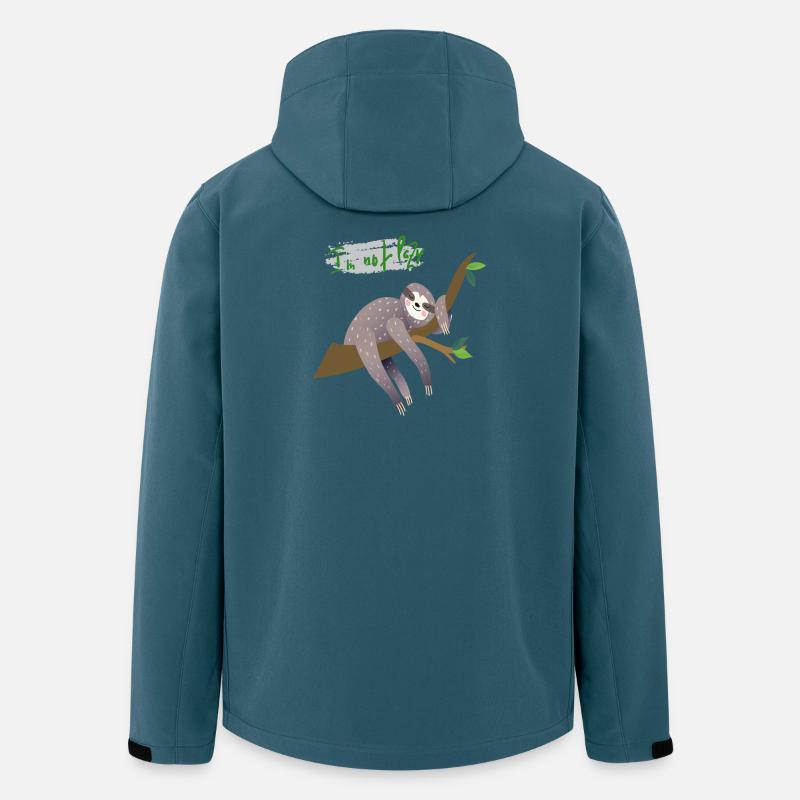 Sloth i'm not lazy - Men’s Recycled Softshell Jacket by Stanley/Stella - stargazer