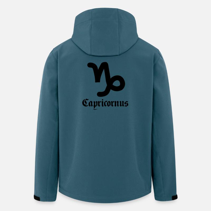 Capricorne Capricorne - Veste softshell homme en polyester recyclé Stanley/Stella - bleu pétrole foncé