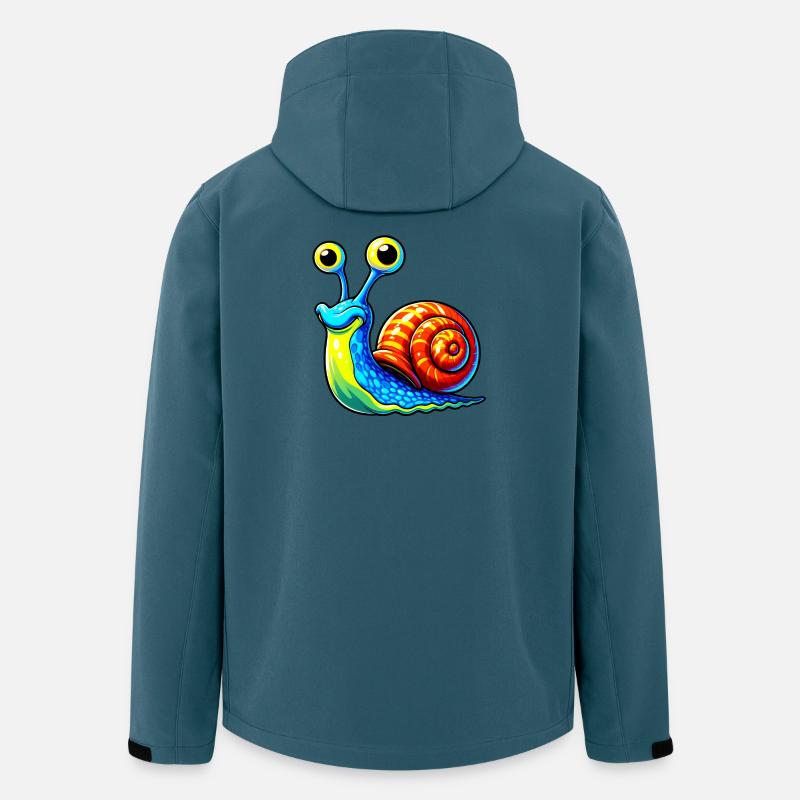 Snail - Men’s Recycled Softshell Jacket by Stanley/Stella - stargazer