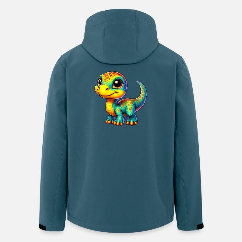 Dinosaur - Men’s Recycled Softshell Jacket by Stanley/Stella - stargazer