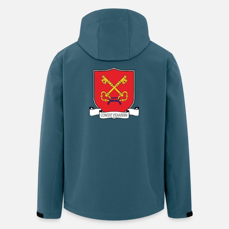 Comtat Venaissin - Recycelte Männer Softshell-Jacke von Stanley/Stella - Dunkles Petrol