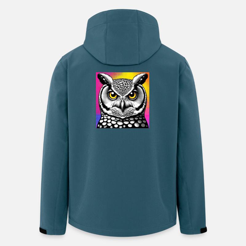 owl - Men’s Recycled Softshell Jacket by Stanley/Stella - stargazer