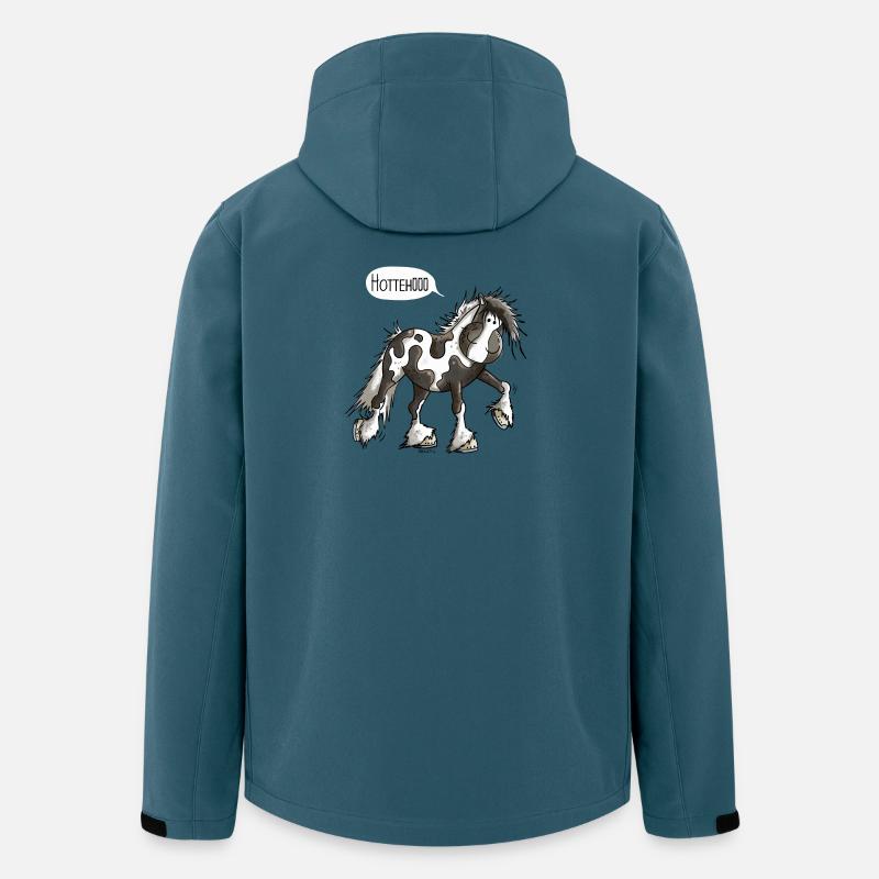 Hottehüüü Irish Tinker - Recycelte Männer Softshell-Jacke von Stanley/Stella - Dunkles Petrol