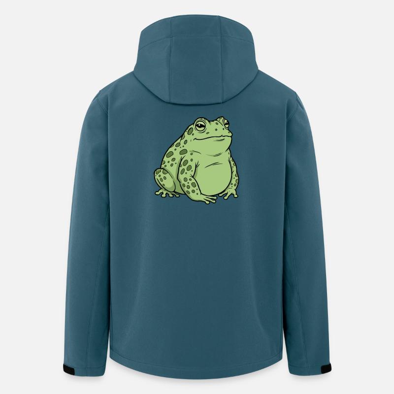 Crapaud gras - Veste softshell homme en polyester recyclé Discoverer Stanley/Stella - bleu pétrole foncé