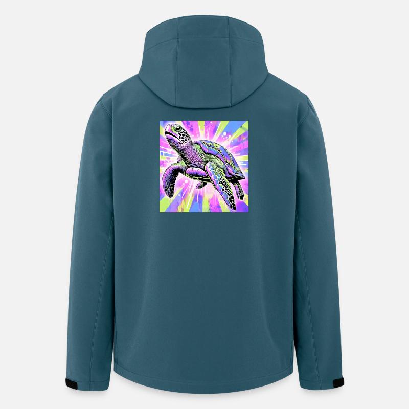 turtle - Men’s Recycled Softshell Jacket by Stanley/Stella - stargazer