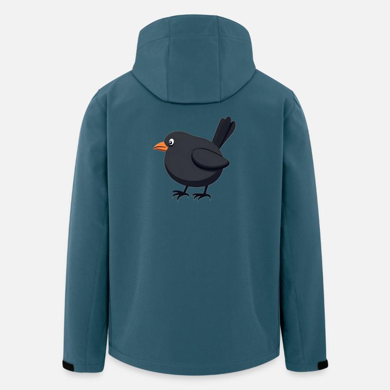 Blackbird bird - Men’s Recycled Softshell Jacket by Stanley/Stella - stargazer