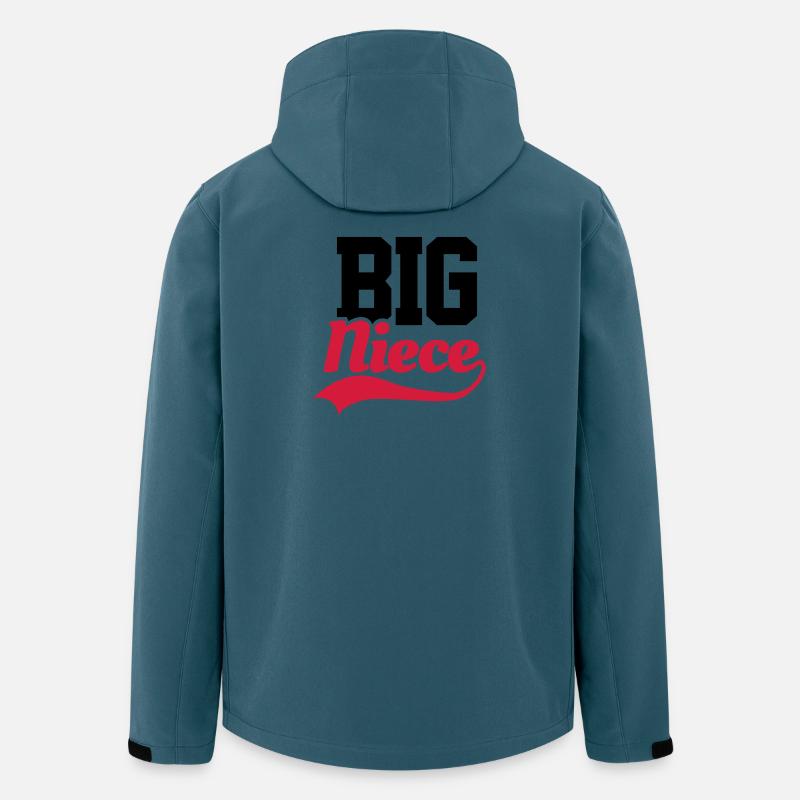 Big Niece - Recycelte Männer Softshell-Jacke von Stanley/Stella - Dunkles Petrol