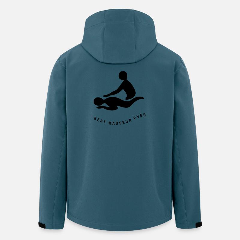 BEST MASSEUR EVER - Men’s Recycled Softshell Jacket by Stanley/Stella - stargazer
