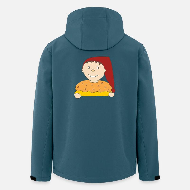 Kasperl - Recycelte Männer Softshell-Jacke von Stanley/Stella - Dunkles Petrol