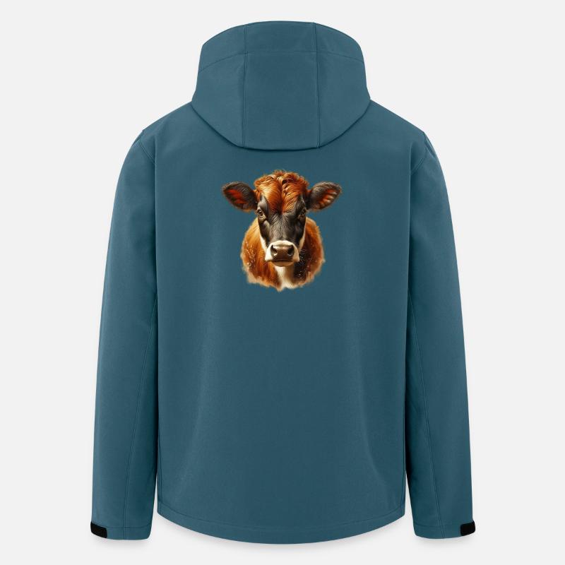 Cow - Men’s Recycled Softshell Jacket by Stanley/Stella - stargazer