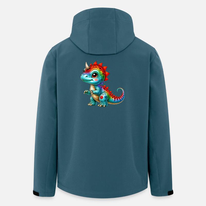 Dinosaur - Men’s Recycled Softshell Jacket by Stanley/Stella - stargazer