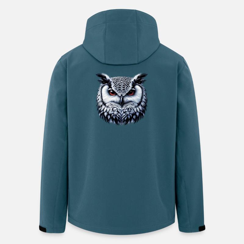 Owl - Men’s Recycled Softshell Jacket by Stanley/Stella - stargazer