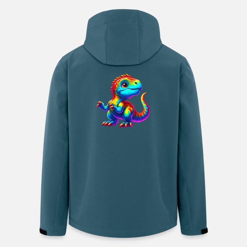 Dinosaur - Men’s Recycled Softshell Jacket by Stanley/Stella - stargazer