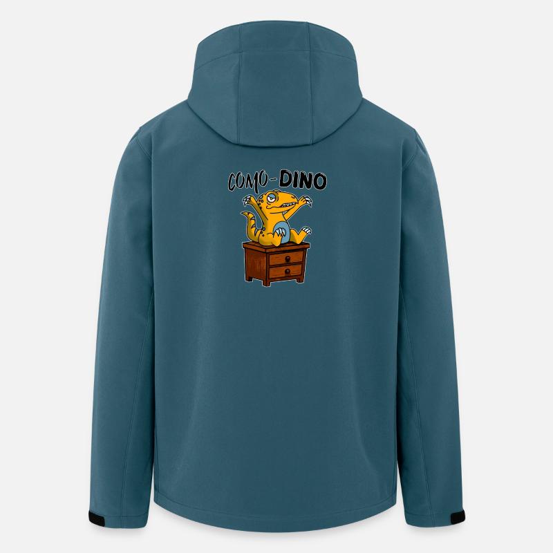 Nachttisch - Recycelte Männer Softshell-Jacke von Stanley/Stella - Dunkles Petrol