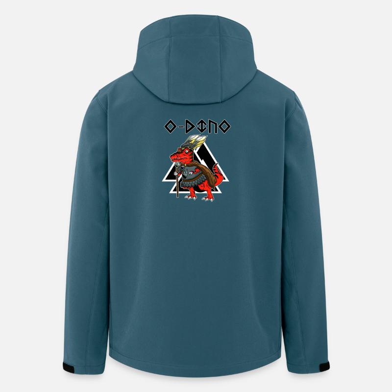 Odin - Recycelte Männer Softshell-Jacke von Stanley/Stella - Dunkles Petrol