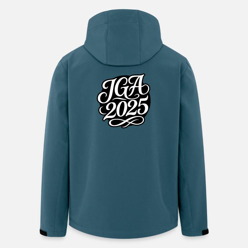 Jga 2025 Junggesellenabschied - Recycelte Männer Softshell-Jacke von Stanley/Stella - Dunkles Petrol