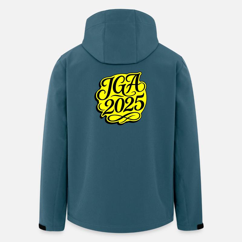 Jga 2025 Junggesellenabschied - Recycelte Männer Softshell-Jacke von Stanley/Stella - Dunkles Petrol
