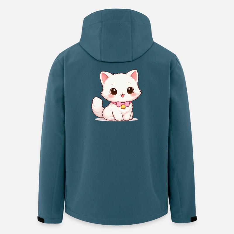 Magie de la Cloche du Chaton - Veste softshell homme en polyester recyclé Stanley/Stella - bleu pétrole foncé