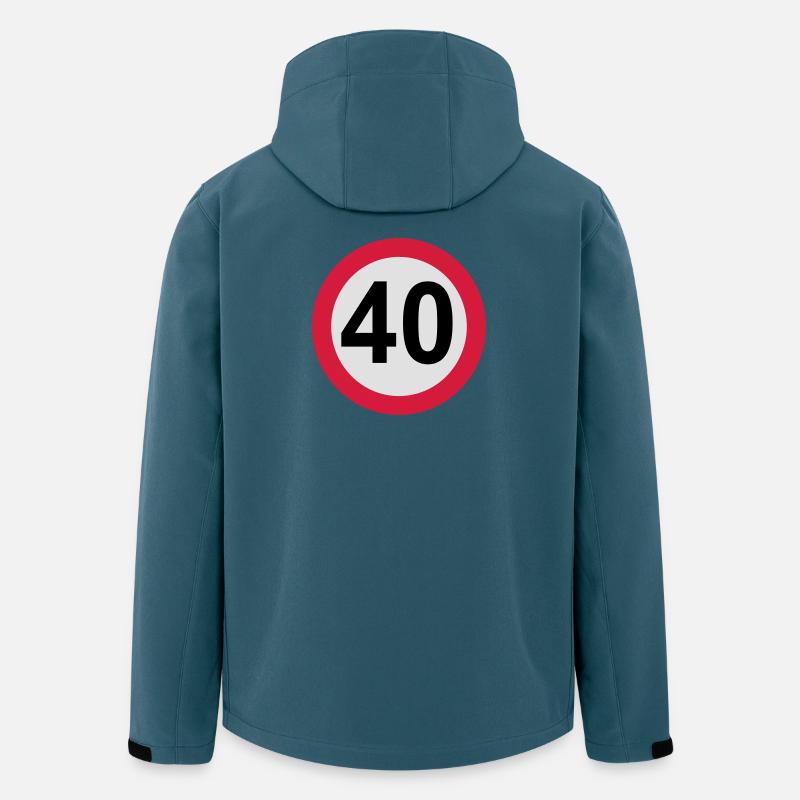 6061912 128071866 40 - Veste softshell homme en polyester recyclé Stanley/Stella - bleu pétrole foncé