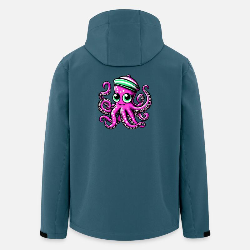 Octopus - Men’s Recycled Softshell Jacket by Stanley/Stella - stargazer