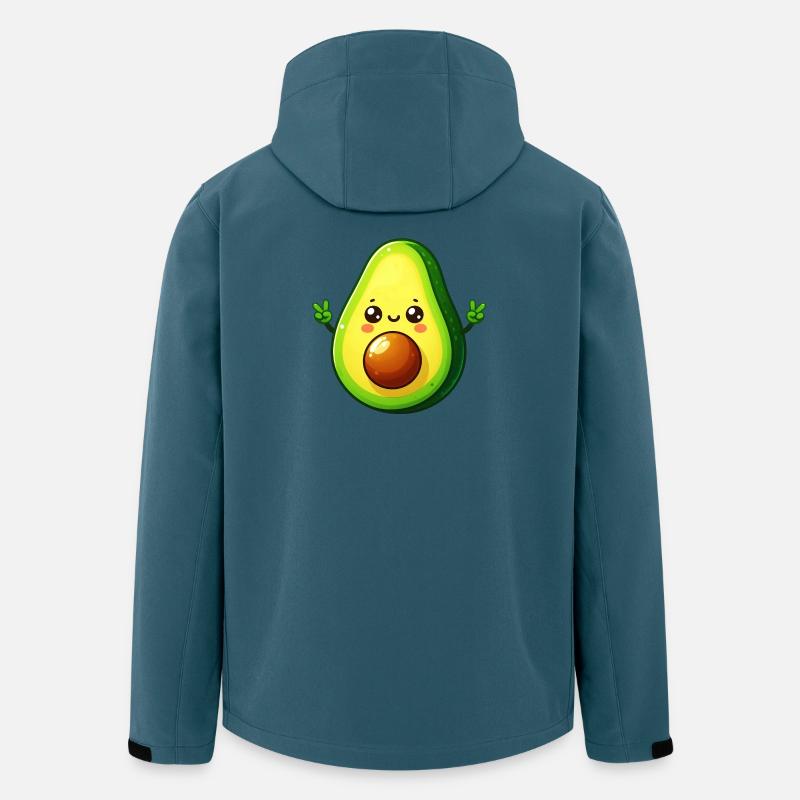 Avocado - Recycelte Männer Softshell-Jacke von Stanley/Stella - Dunkles Petrol