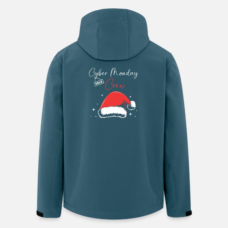 Virée shopping du Cyber Monday - Veste softshell homme en polyester recyclé Stanley/Stella - bleu pétrole foncé