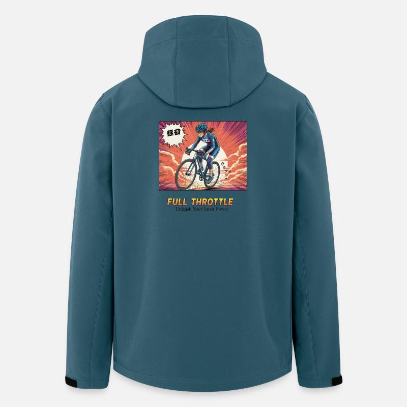 Vollgas-Sprint - Recycelte Männer Softshell-Jacke von Stanley/Stella - Dunkles Petrol