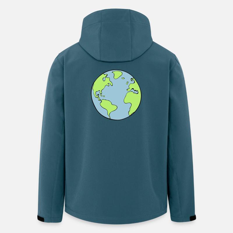 earth - Men’s Recycled Softshell Jacket by Stanley/Stella - stargazer