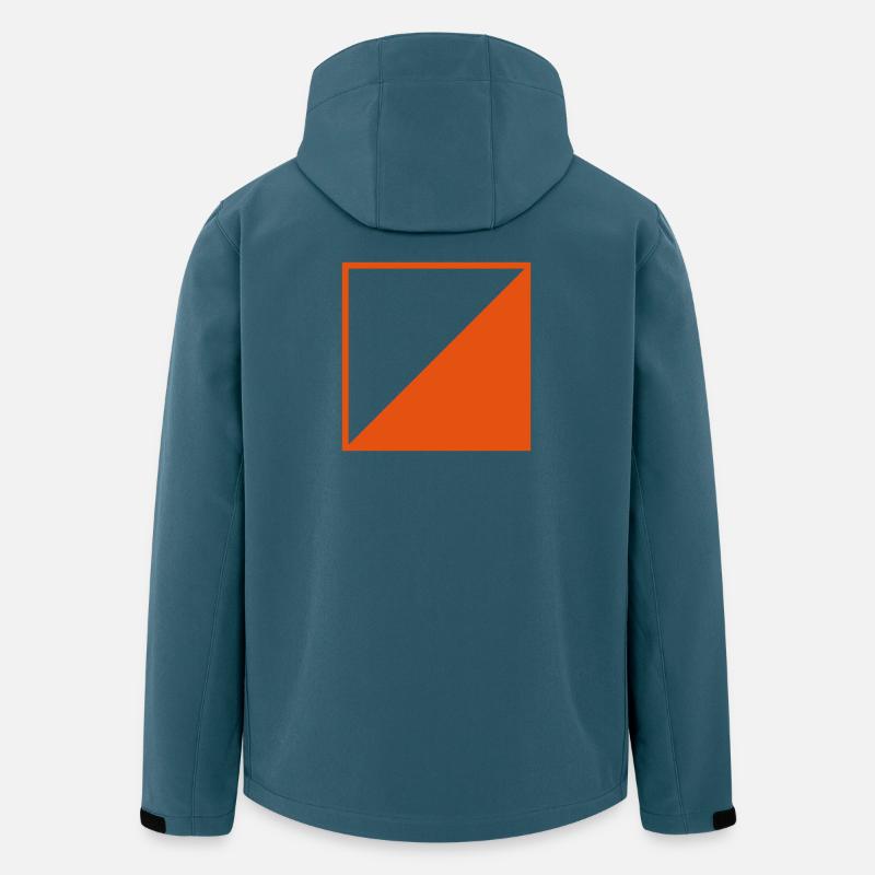 Orientierung Bildschirm - Recycelte Männer Softshell-Jacke von Stanley/Stella - Dunkles Petrol