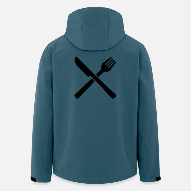 6254398 118120591 manger - Veste softshell homme en polyester recyclé Stanley/Stella - bleu pétrole foncé