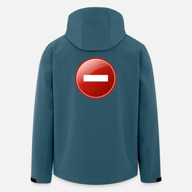 remove - Recycelte Männer Softshell-Jacke von Stanley/Stella - Dunkles Petrol