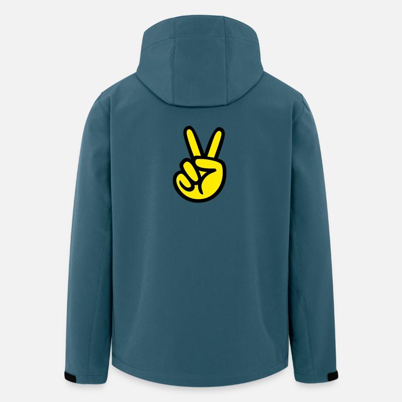Victoria - Recycelte Männer Softshell-Jacke von Stanley/Stella - Dunkles Petrol