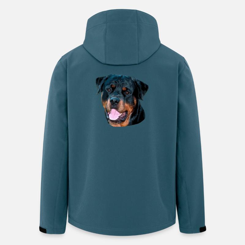 rotti - Recycelte Männer Softshell-Jacke von Stanley/Stella - Dunkles Petrol