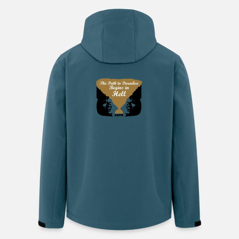 Dante - Recycelte Männer Softshell-Jacke von Stanley/Stella - Dunkles Petrol