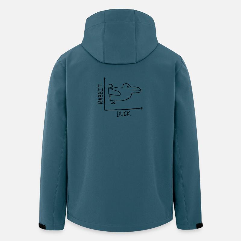 Rabbit Duck - Men’s Recycled Softshell Jacket by Stanley/Stella - stargazer