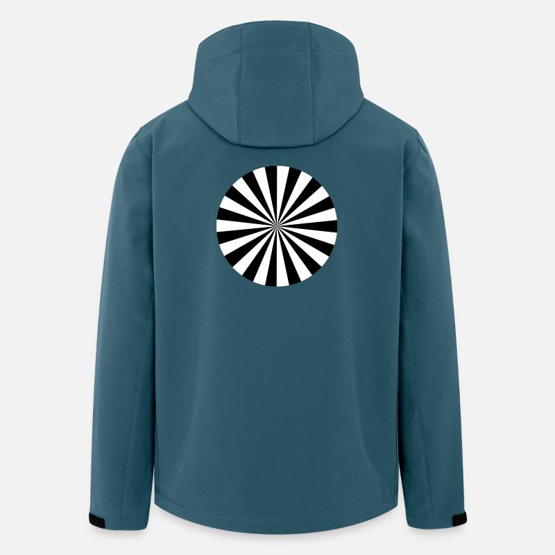 Siemensstern - Recycelte Männer Softshell-Jacke von Stanley/Stella - Dunkles Petrol