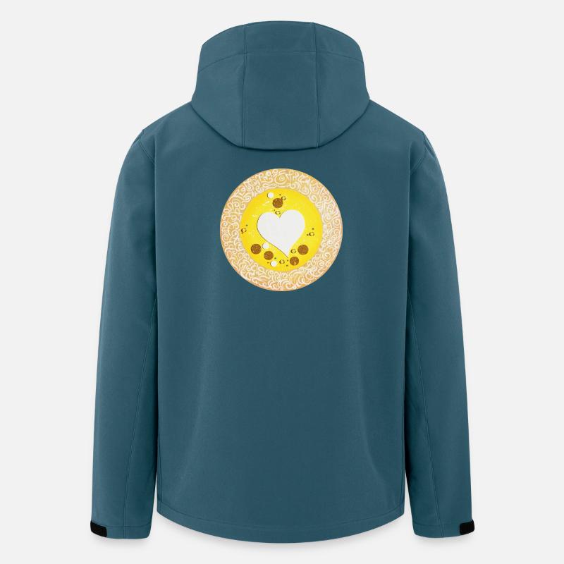 Sternentor der Wertschätzung - Sonja Ariel - Recycelte Männer Softshell-Jacke von Stanley/Stella - Dunkles Petrol