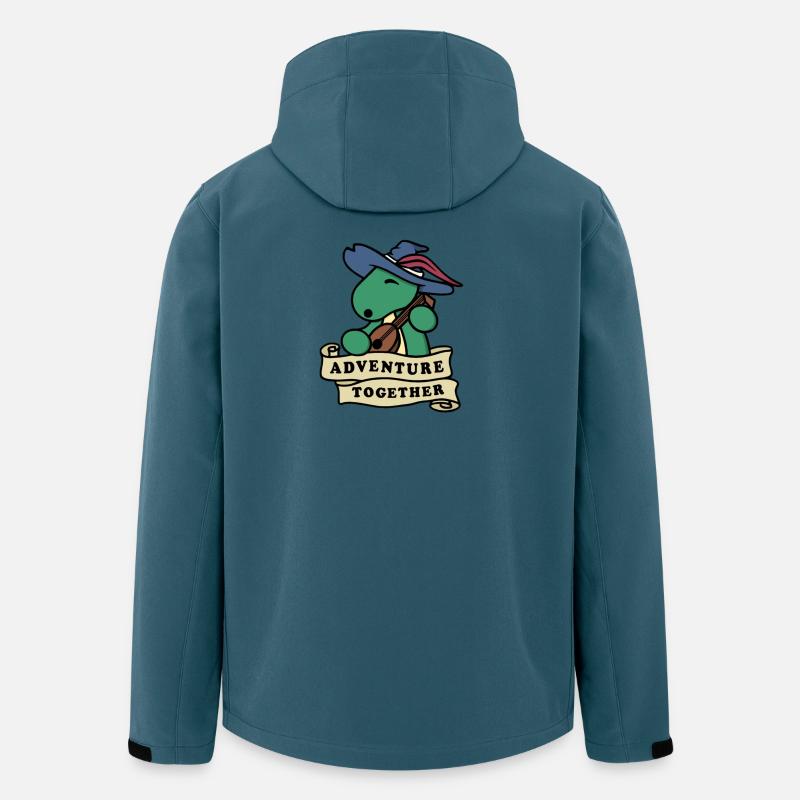 Adventure Together - Men’s Recycled Softshell Jacket by Stanley/Stella - stargazer