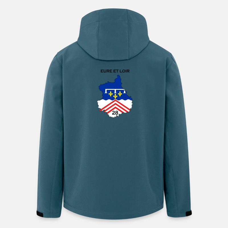 Eure und Lorbeeren - Recycelte Männer Softshell-Jacke von Stanley/Stella - Dunkles Petrol