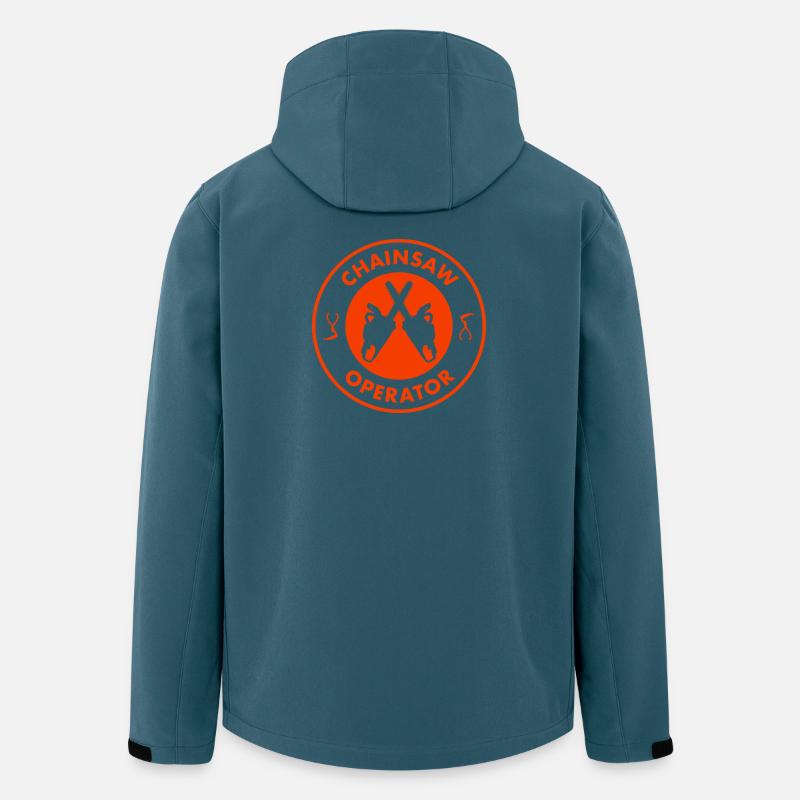 Chainsaw operator - Men’s Recycled Softshell Jacket Discoverer by Stanley/Stella - stargazer