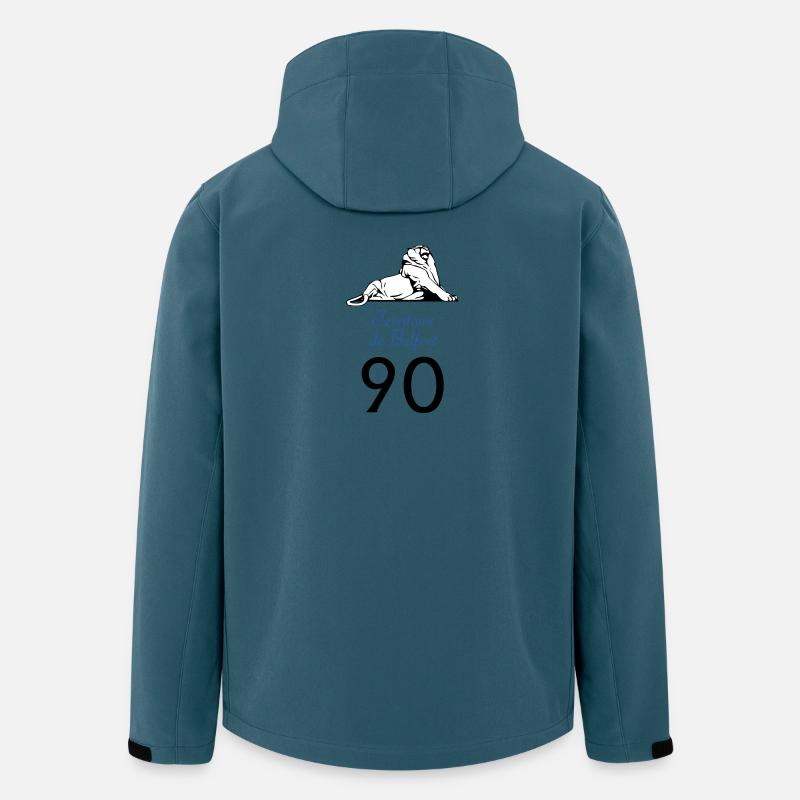 Gebiet von Belfort - Recycelte Männer Softshell-Jacke von Stanley/Stella - Dunkles Petrol