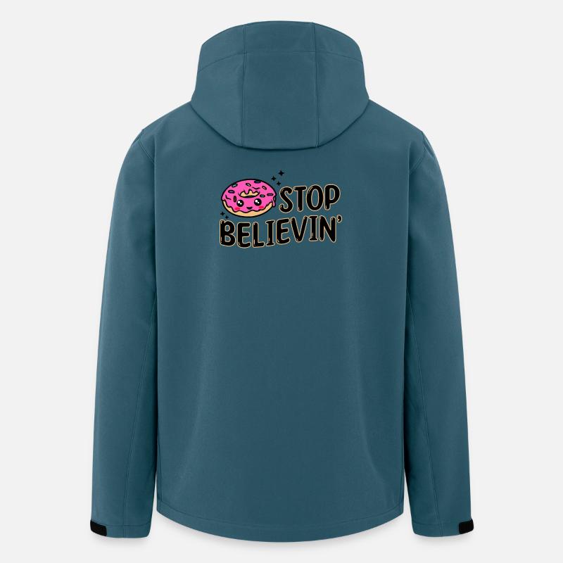 Sweets Snacking Statement Delicious Donut - Men’s Recycled Softshell Jacket by Stanley/Stella - stargazer