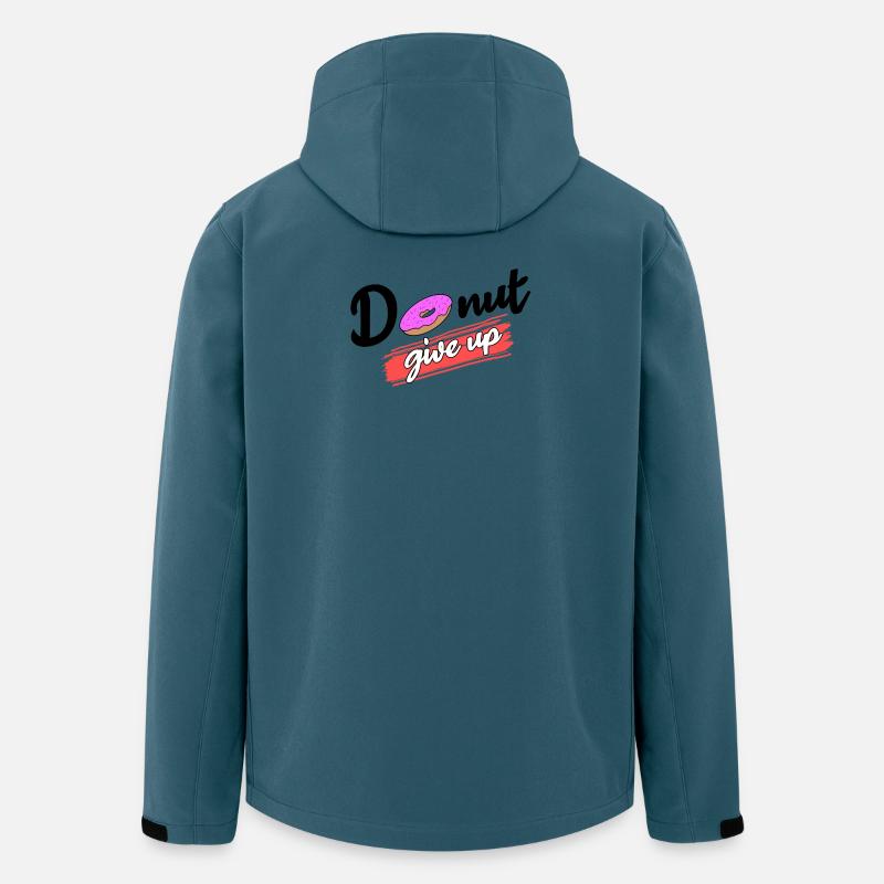 Cool Sweets Statement Donut Dessert - Veste softshell homme en polyester recyclé Stanley/Stella - bleu pétrole foncé