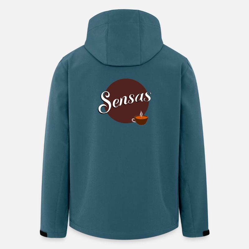 Sensas | - Recycelte Männer Softshell-Jacke von Stanley/Stella - Dunkles Petrol