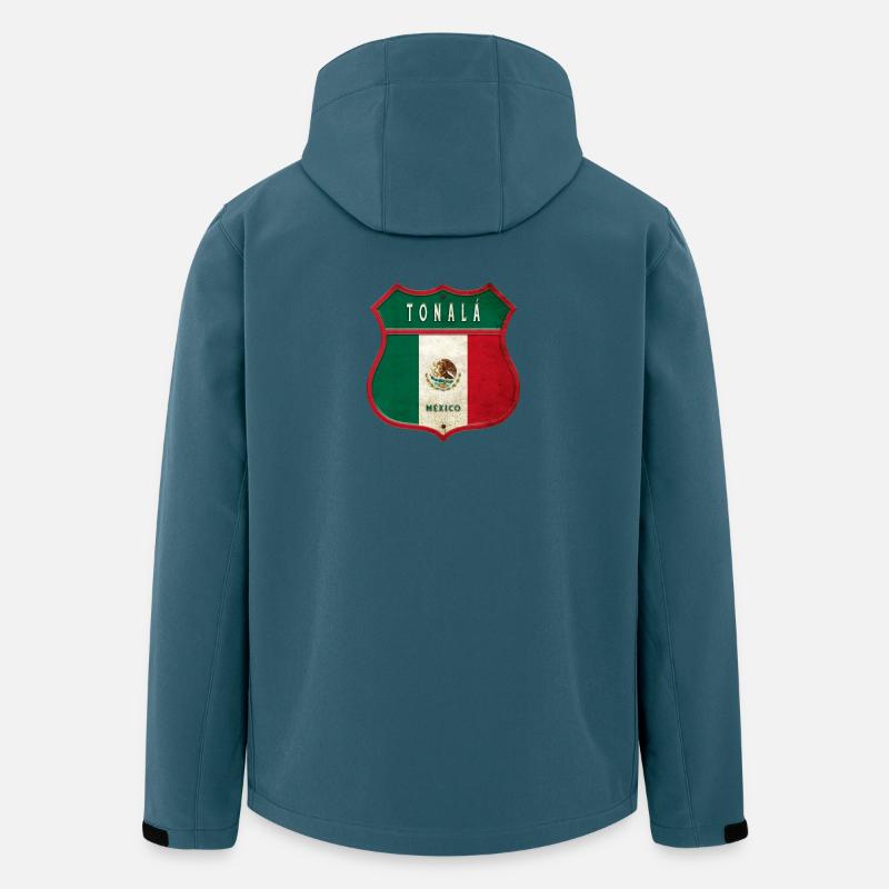 Tonalá Mexico crest design - Men’s Recycled Softshell Jacket by Stanley/Stella - stargazer