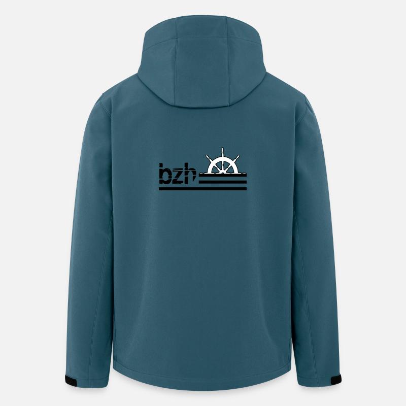 Breizh | - Recycelte Männer Softshell-Jacke von Stanley/Stella - Dunkles Petrol
